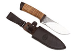 A&R, Gepard, Hunting Skinner, Fixed, 95X18 Stainless, Birch Bark