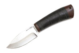 A&R, Ded Mazay, Hunting Skinner, Fixed, 95X18 Stainless, Leather