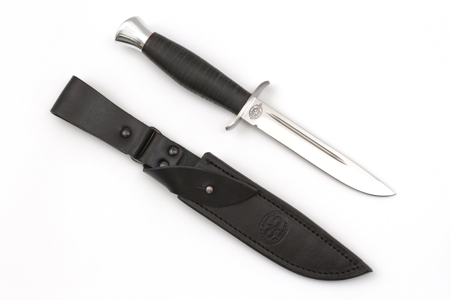 A&R, Finka 2, Tactical, Fixed, 95X18 Stainless, Leather