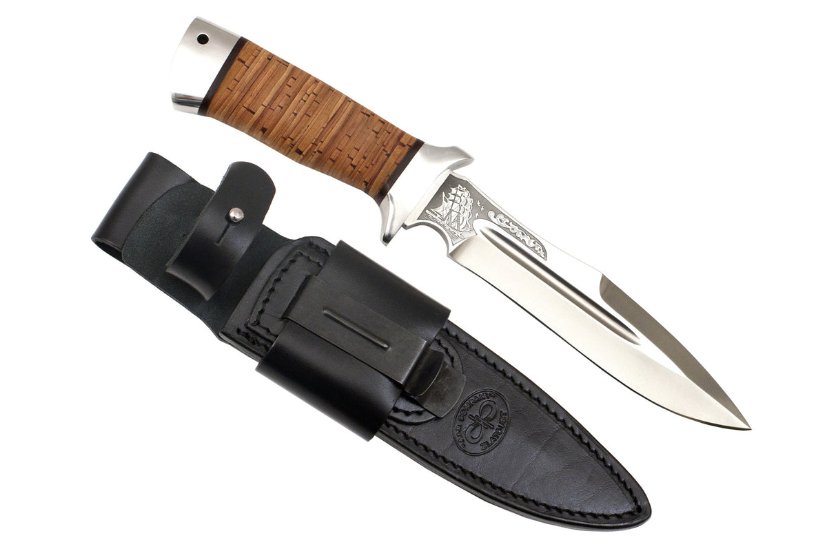 A&R Tactical Knife KORSAR, Birch Bark, 95x18 Stainless