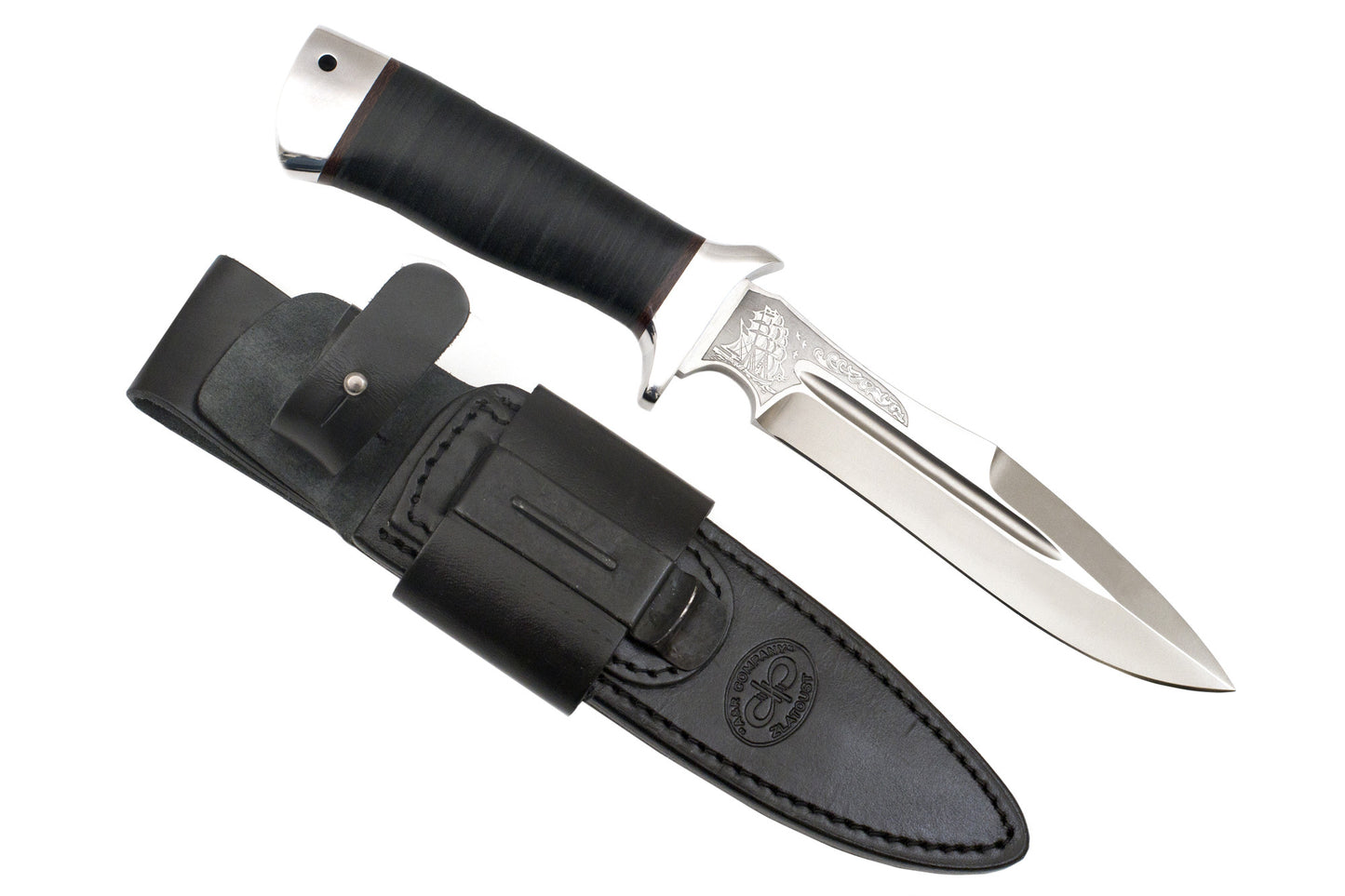 A&R Tactical Knife KORSAR, Leather, 95x18 Stainless