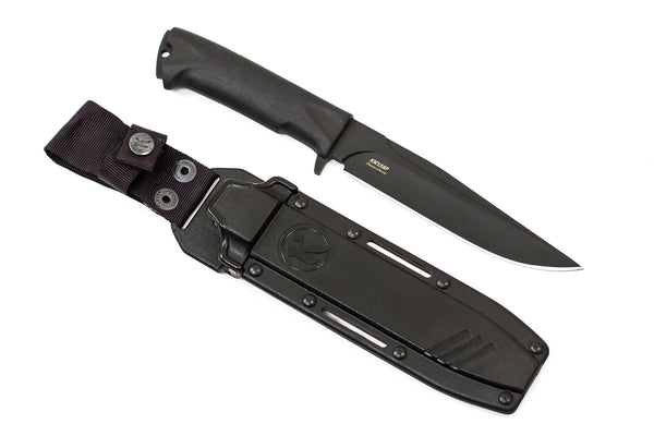 Kizlyar, Korshun, Hunting, Fixed, Z60CDV14, Elastron – Russian Blades