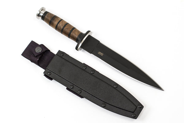 Kizlyar, KO-2, Hunting, Fixed, Z60CDV14, Wood – Russian Blades