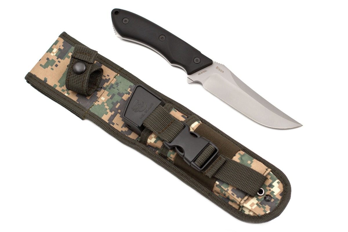 Mr. Blade Hunting Knife Bison, D2, G10