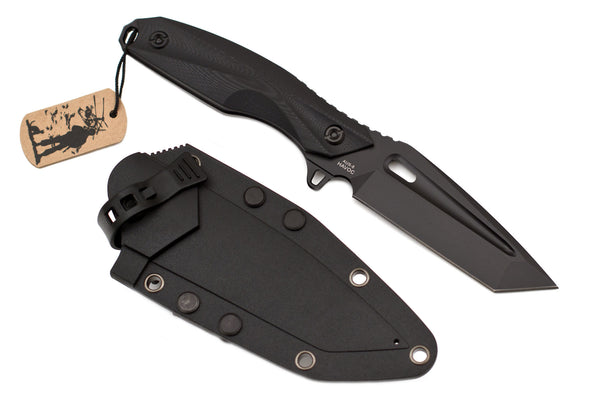 Mr. Blade, Havoc, Tactical, Fixed, AUS-8, GT10, Black – Russian Blades
