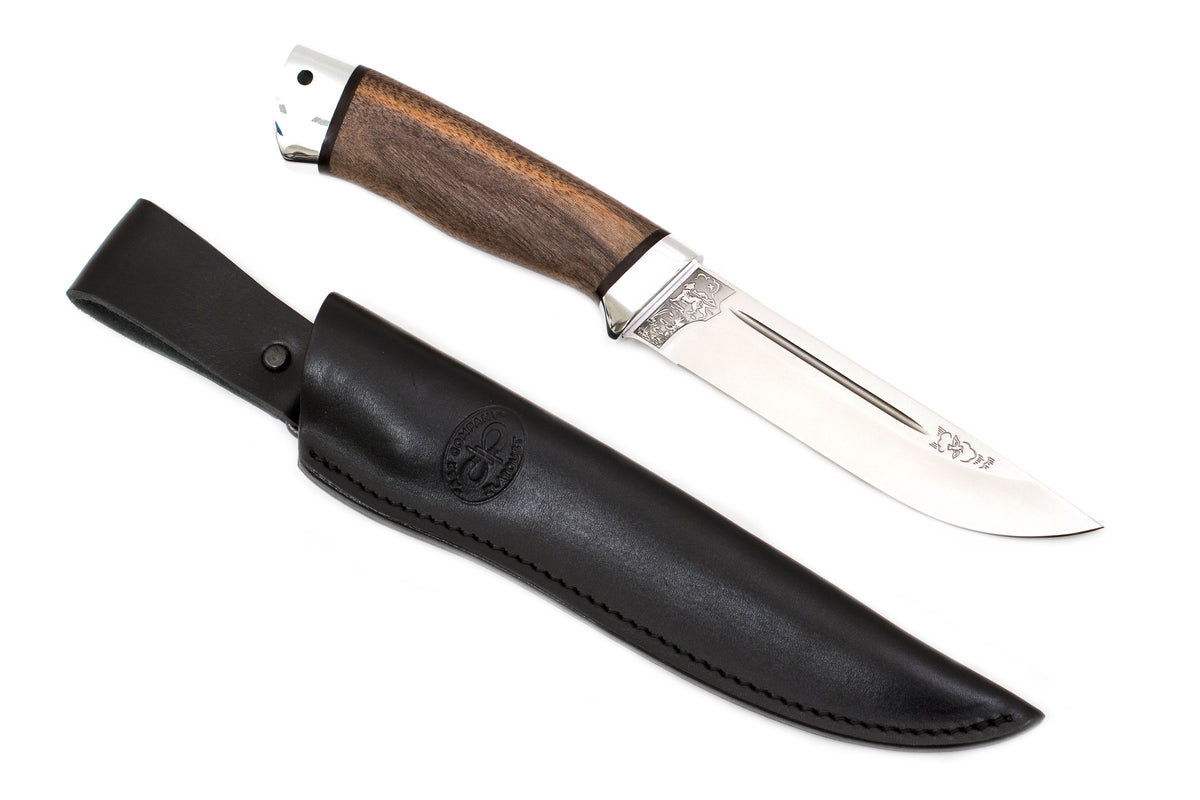 A&R, Swift, Camping, Fixed, 95X18 Stainless, Walnut Wood