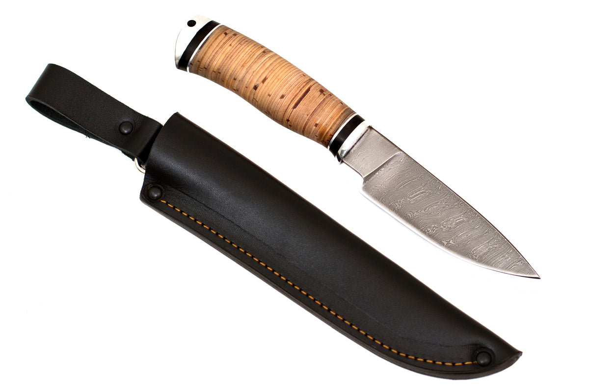 Medved, Working Horse, Hunting, Fixed, Damascus, Birch Bark