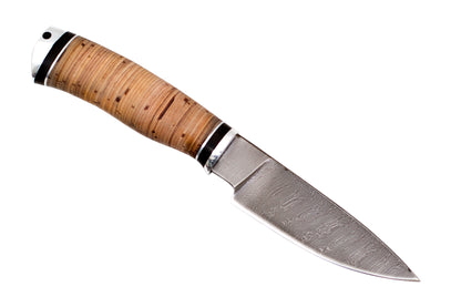 Medved, Working Horse, Hunting, Fixed, Damascus, Birch Bark