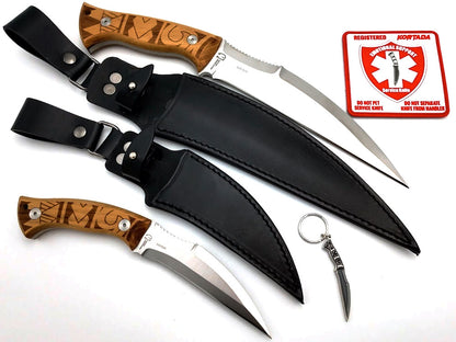 Kortada Limited Edition Set, 2 knives.  Designed by Doug Marcaida!