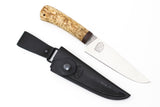 A&R, Baribal, Hunting, Fixed, 95X18 Stainless, Karelian Birch