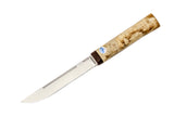 A&R, Buryat Small, Hunting, Fixed, 100X13M Stainless, Karelian Birch