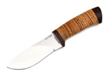 A&R, Gepard, Hunting Skinner, Fixed, 95X18 Stainless, Birch Bark