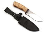 A&R, Gepard, Hunting Skinner, Fixed, 95X18 Stainless, Karelian Birch