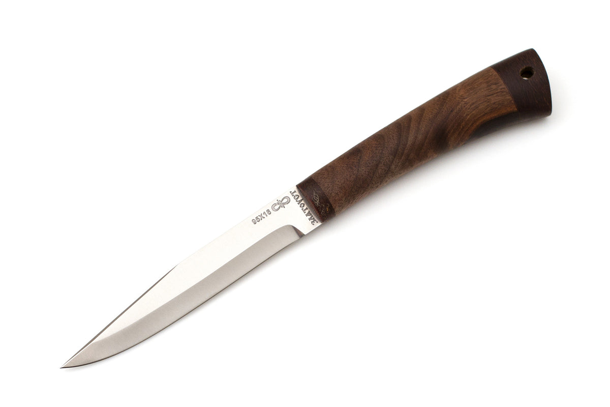 A&R, Zanoza, Hunting, Fixed, 95X18 Stainless, Wood