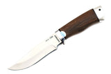 A&R, White Fang, Hunting, Fixed, 95X18 Stainless, Wood