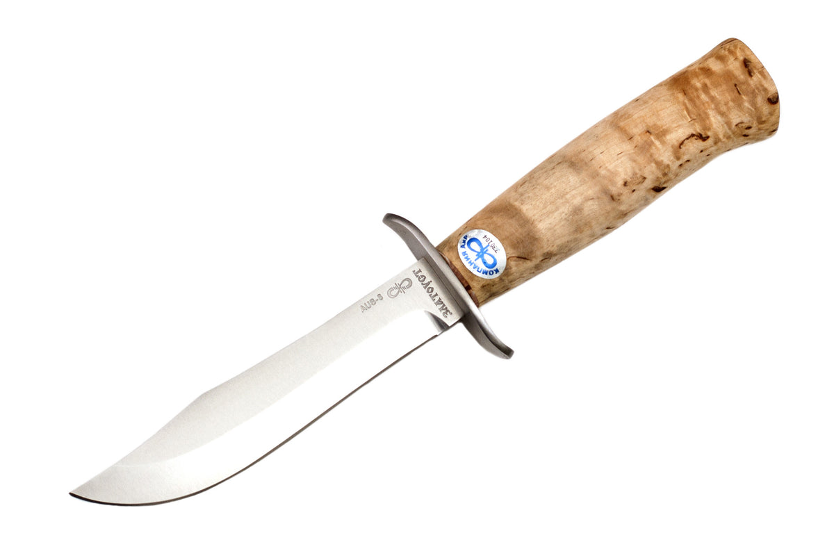 A&R, Scout, Hunting, Fixed, AUS-8, Karelian Birch