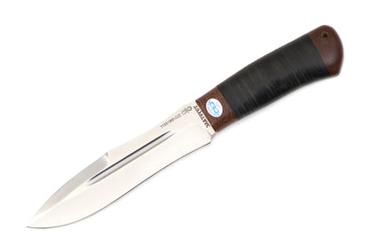 A&R, Zhalo, Hunting, Fixed, 100X13M Stainless, Leather