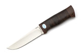 A&R, Sledopyt, Hunting, Fixed, 95X18 Stainless, Leather