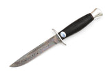 A&R, Finka 2, Tactical, Fixed, ZD 0803 Polished Damascuss, Leather