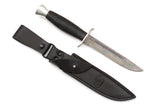 A&R, Finka 2, Tactical, Fixed, ZD 0803 Polished Damascuss, Leather