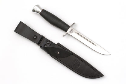 A&R, Finka 2, Tactical, Fixed, 95X18 Stainless, Leather