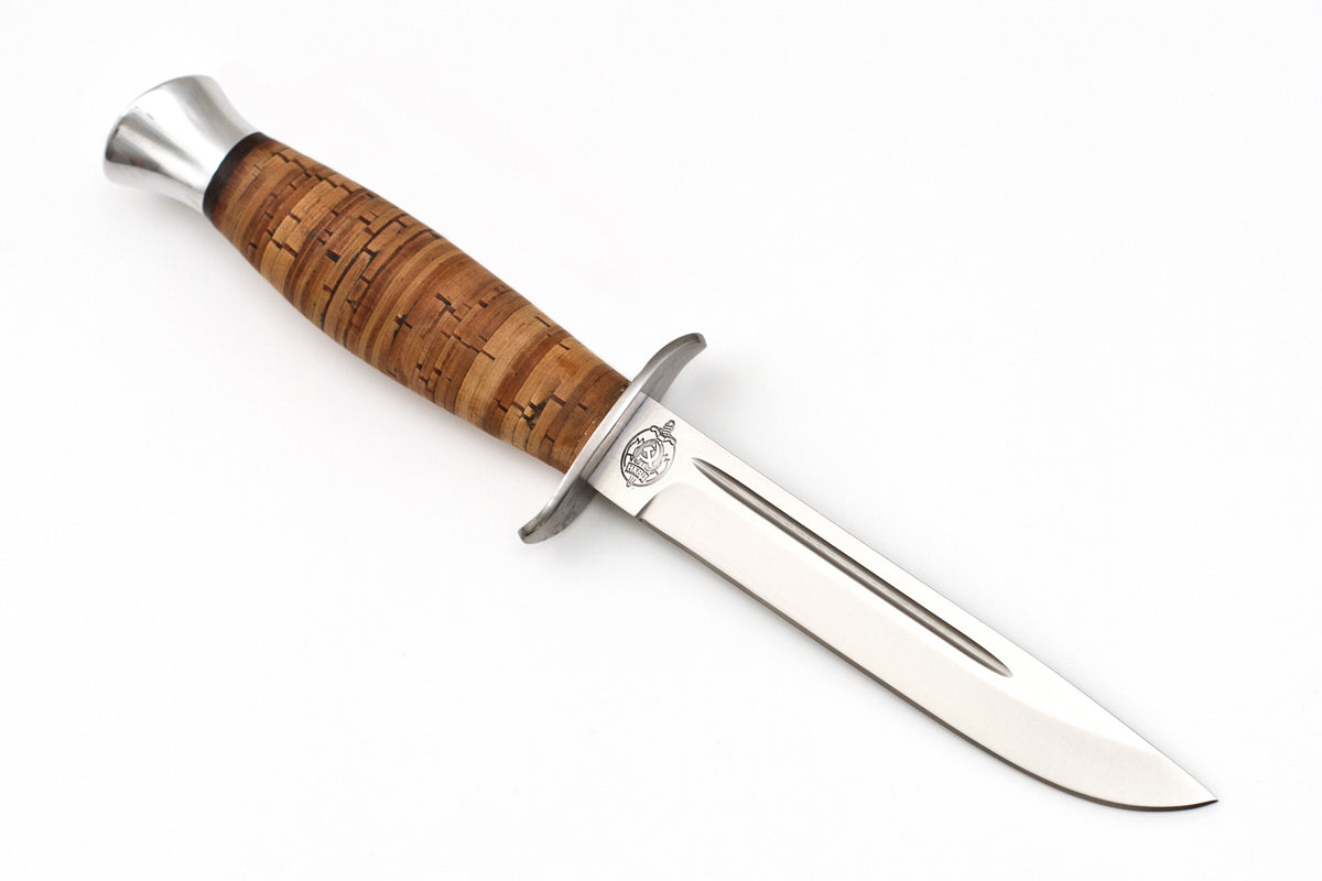 A&R, Finka 2, Tactical, Fixed, 100X13M Stainless, Birch Bark