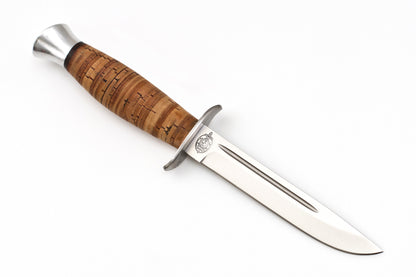 A&R, Finka 2, Tactical, Fixed, 100X13M Stainless, Birch Bark