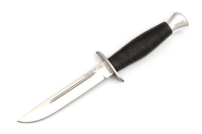 A&R, Finka 2, Tactical, Fixed, Super tough 110X18M-SHD Stainless, Leather