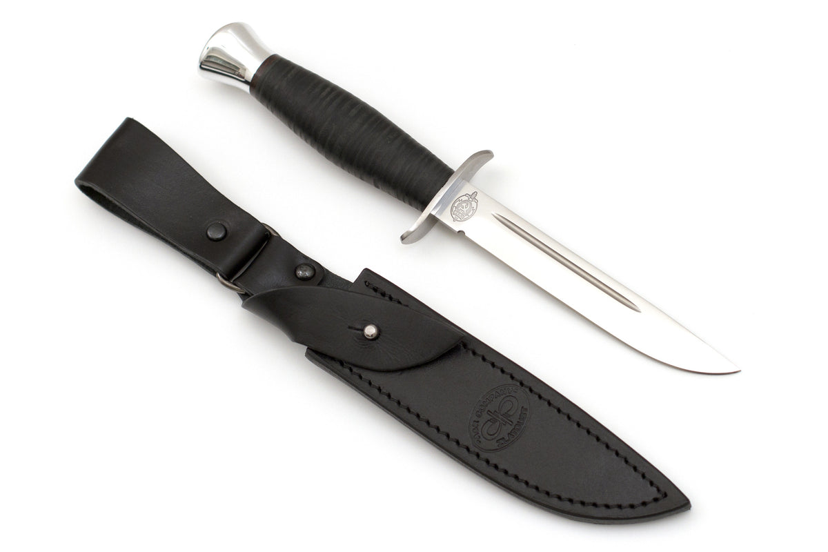 A&R, Finka 2, Tactical, Fixed, Super tough 110X18M-SHD Stainless, Leather