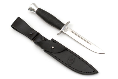 A&R, Finka 2, Tactical, Fixed, Super tough 110X18M-SHD Stainless, Leather