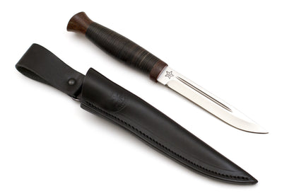 A&R, Finka 3, Hunting, Fixed, AUS-8, Leather