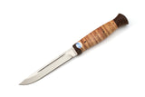 A&R, Finka 3, Hunting, Fixed, Tough 110X18M-SHD Stainless Blade, Birch Bark