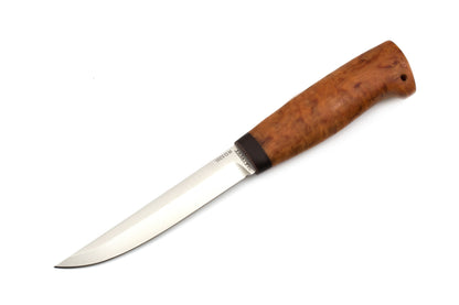 A&R, Finka 5, Hunting, Fixed, 100X13M Stainless, Karelian Birch