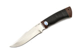 A&R, Pecheneg, Hunting, Fixed, 95X18 Stainless, Leather