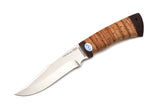 A&R, Pecheneg, Hunting, Fixed, 110X18M-SHD Stainless, Birch Bark