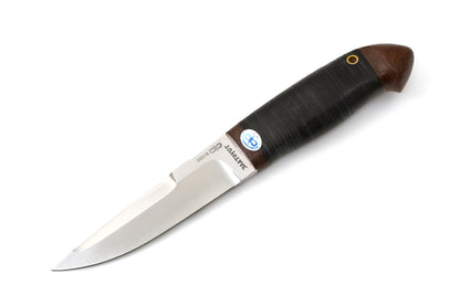 A&R, Laika, Hunting, Fixed, 95X18 Stainless, Leather