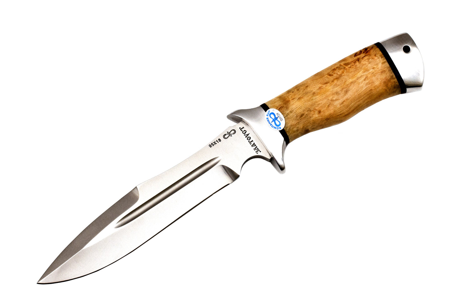 A&R Tactical Knife KORSAR,  Karel Birch,  95x18 Stainless