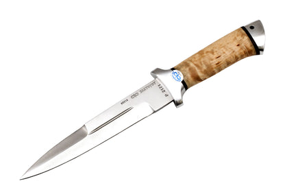 A&R, Rys, Hunting, Fixed, 95x18, Karel Birch Handle