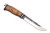 Hunting Knife Aldan (95Ñ…18, Birch bark, Duralumin)