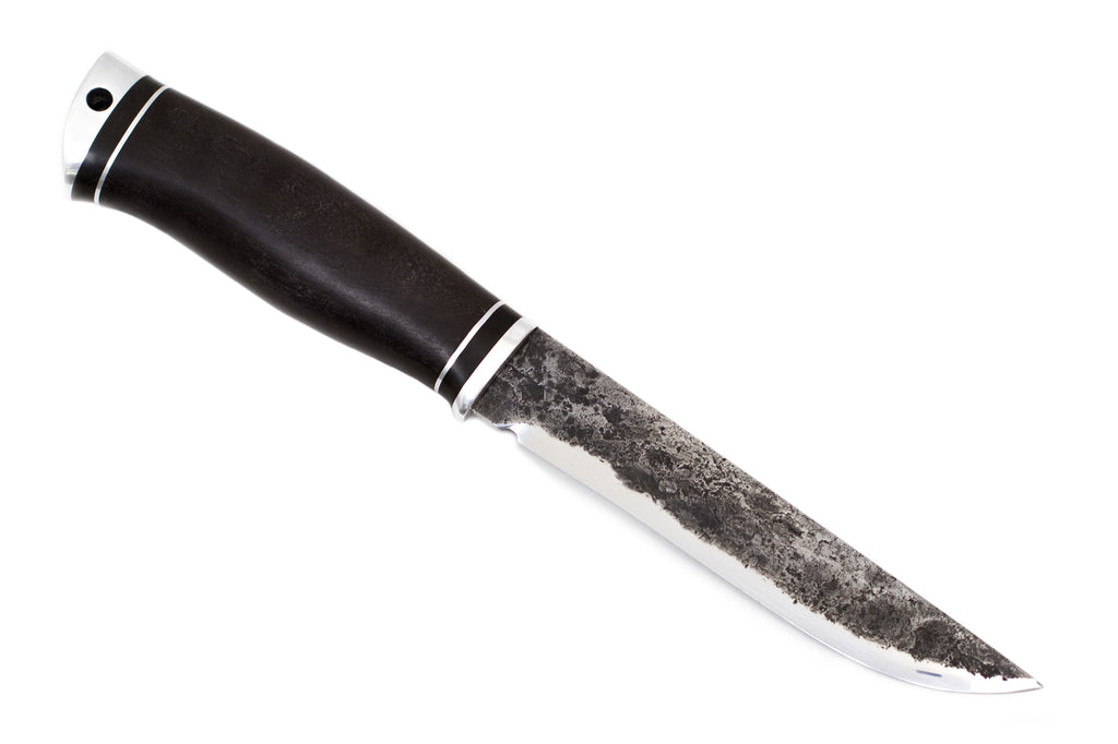 Hunting Knife Aldan (9XC, Hornbeam wood, Duralumin)