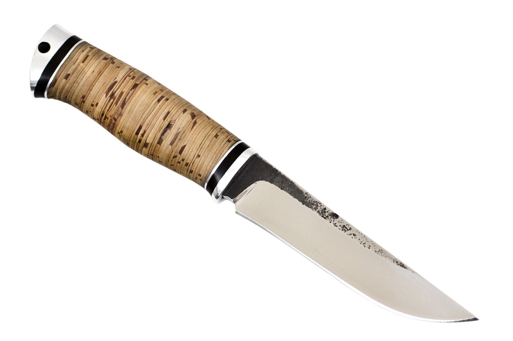 Hunting Knife GULAG (95Ñ…18, Birch bark, Duralumin)