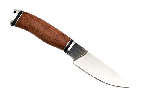 Hunting Knife Working Horse (95Ñ…18, Bubinga wood, Duralumin)