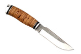 Hunting Knife Sputnik (95Ñ…18, Birch bark, Duralumin)