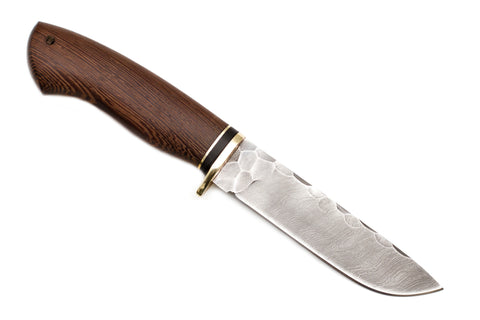 Hunting Knife Hana (Stone Damascus , Wenge wood)