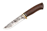 Medved, Hana, Mid size Hunting, Fixed, Hammerforged 9XC Blade, Wenge Handle