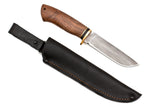 Medved, Hana, Mid size Hunting, Fixed, Diamond Cutting XB-5 Blade, Walnut Handle