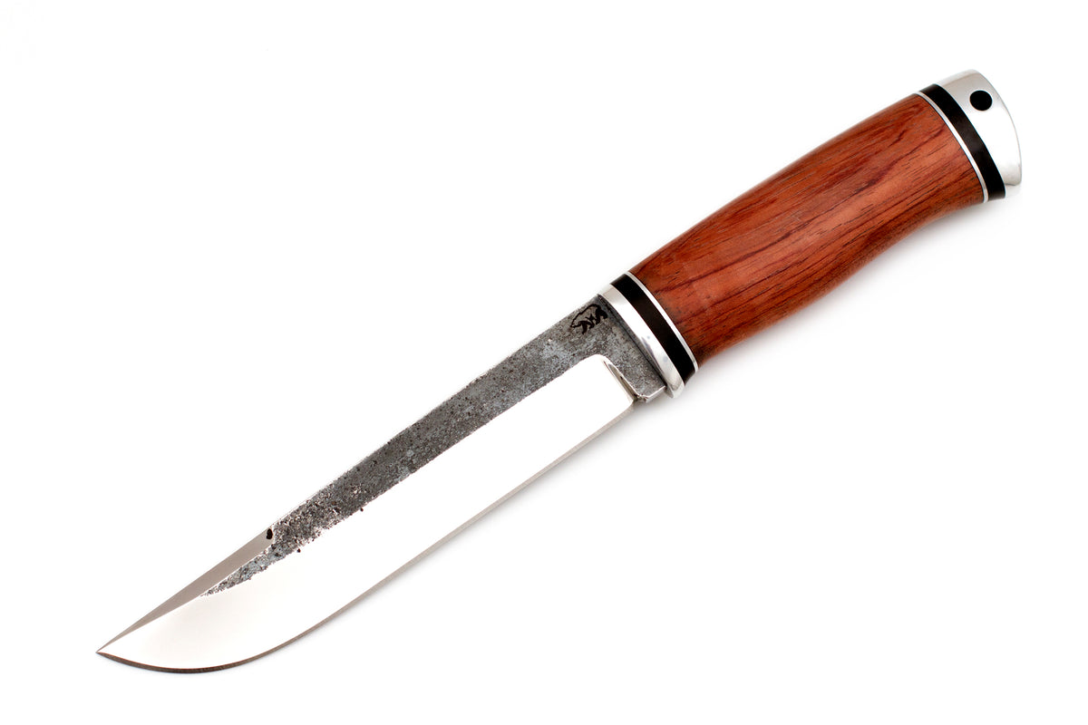 Medved, The Last One model, Hunting and Camping, Fixed, 95X18 Stainless, Bubinga Handle