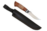 Medved, Forel (Trout), Fishing knife, Fixed, 95X18 Stainless, Bubinga and Birch Bark