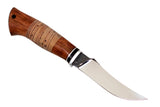 Medved, Forel (Trout), Fishing knife, Fixed, 95X18 Stainless, Bubinga and Birch Bark