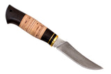 Medved, Forel (Trout), Fishing knife, Fixed, XB-5 Tool Steel, Birch bark and Hornbeam combo handle